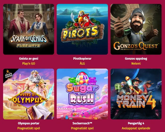 Mad Rush Casino spel